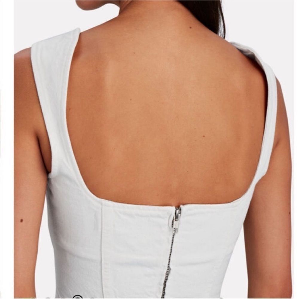 Mara Hoffman NWT Cropped Corset Milla Denim Top
Size 8 MSRP $350 - Picture 7 of 7